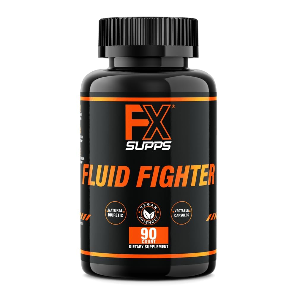 FXSUPPS Fluid Fighter Herbal Supplement with Potassium & B6 - 90 Capsules