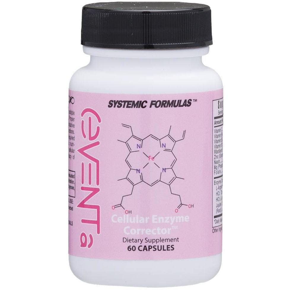 Systemic Formulas EVENTA Cellular Enzyme Corrector - 60 Capsules - image 3
