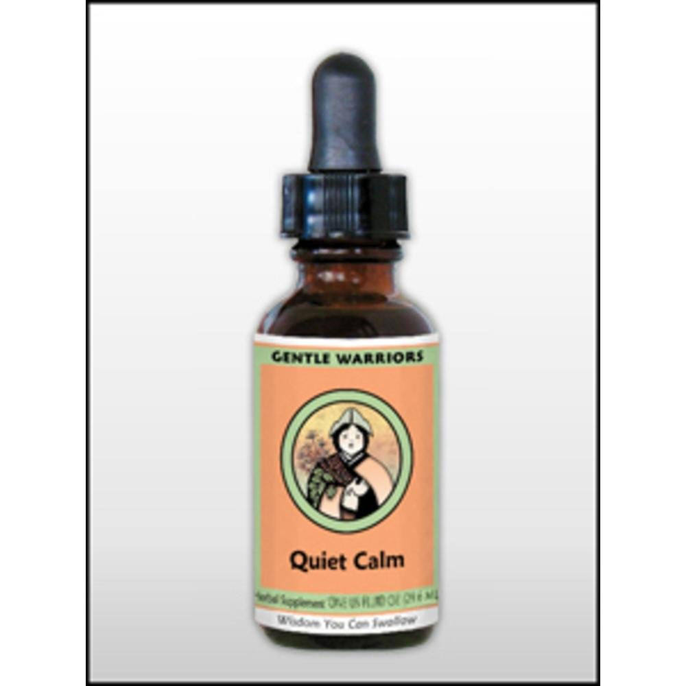 Gentle Warriors by Kan Quiet Calm Herbal Supplement - 1 Fl Oz