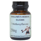 Barlowe's Herbal Elixirs 7-Methoxyflavone Extract 250mg - 60 Vegan Capsules