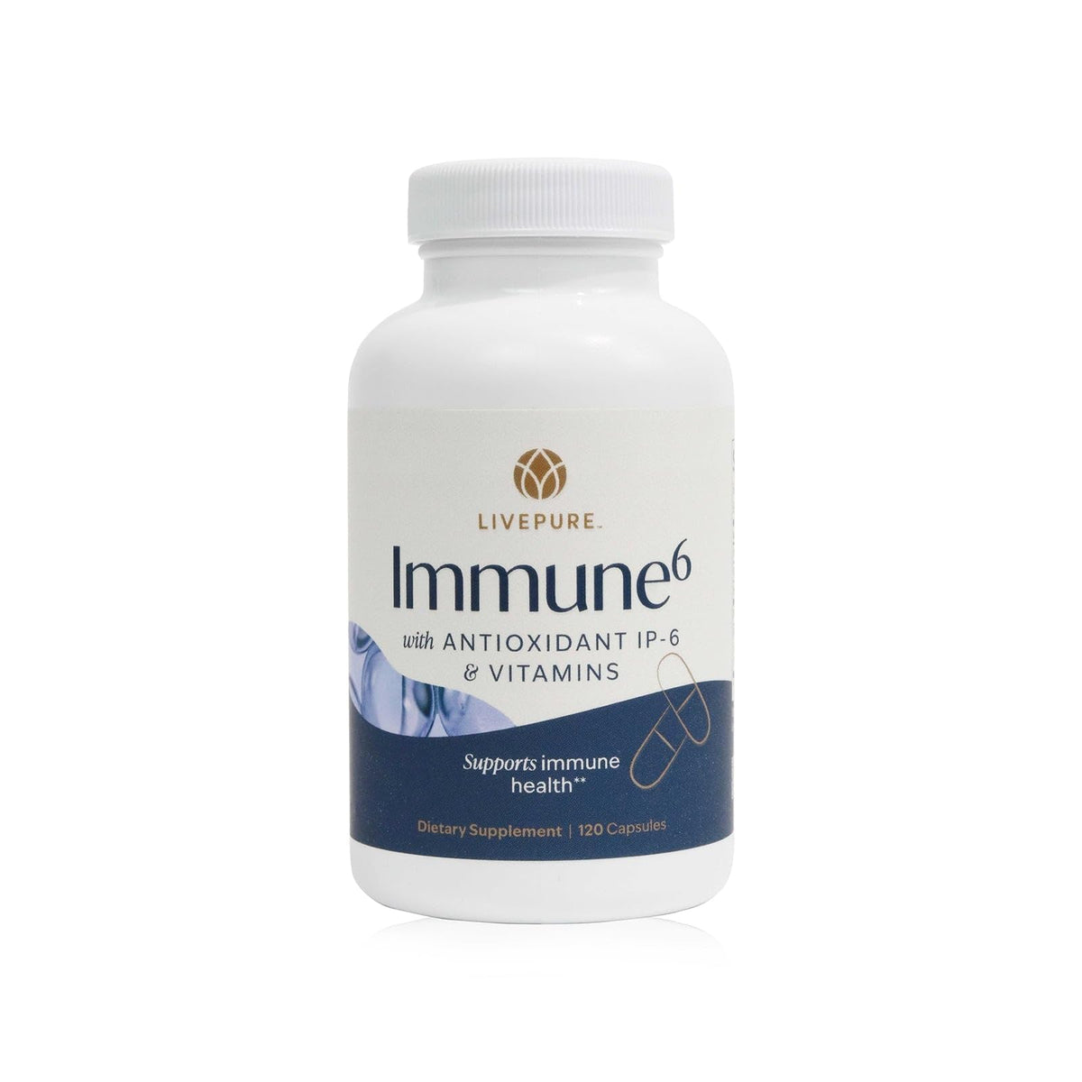 PURE Immune6 Immune Support Multivitamin - 120 Capsules