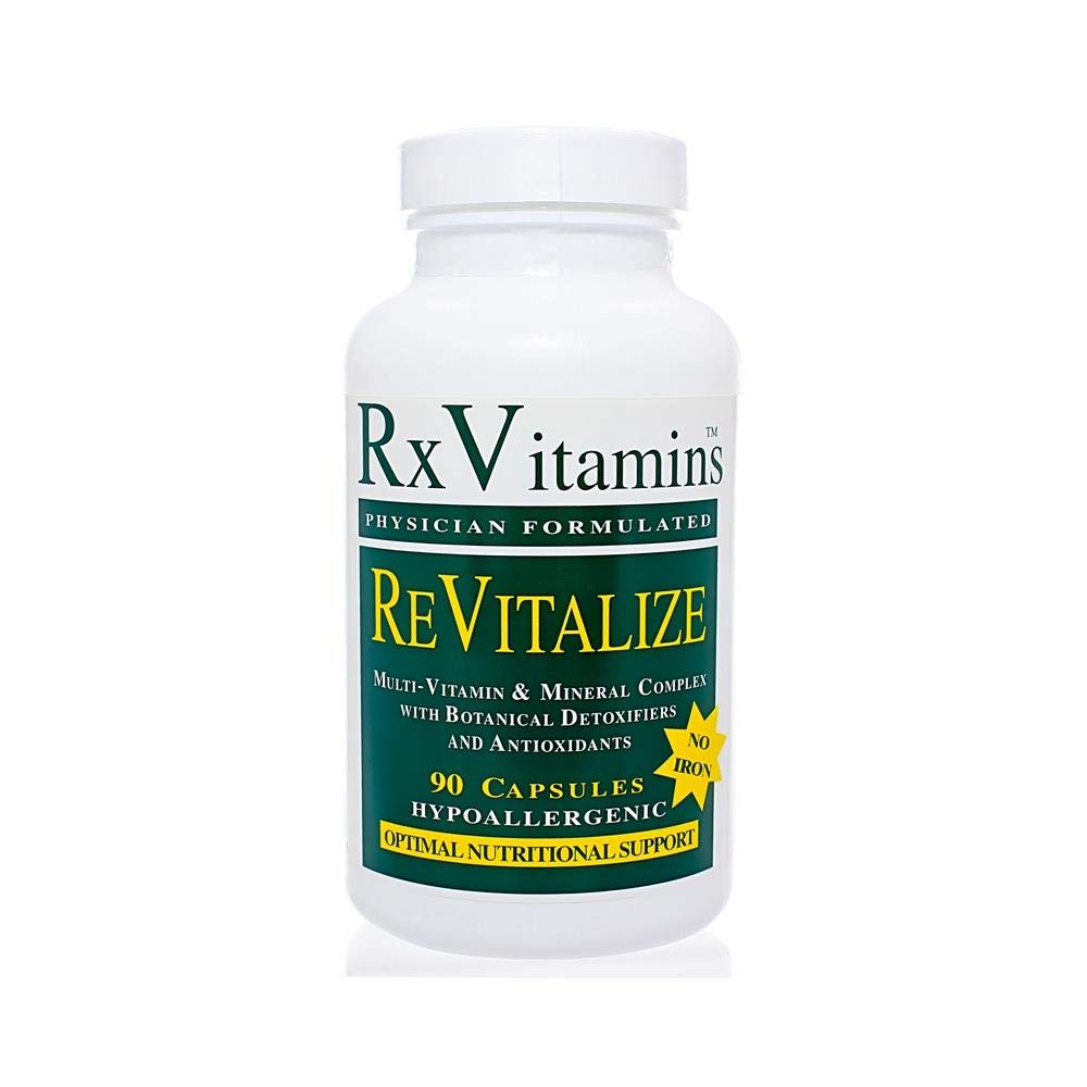 Rx Vitamins ReVitalize Iron Free Multivitamin - 90 Capsules