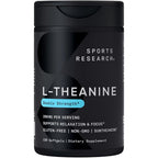 Sports Research L-Theanine 200mg with Suntheanine - 120 Softgels