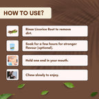 ORGANIC SPREE Licorice - Mulethi Sticks - Pure and Natural