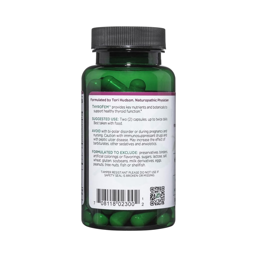 Vitanica ThyroFem Thyroid Support - 60 Vegan Capsules - image 3