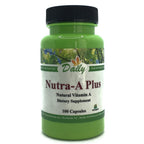Daily Manufacturing Nutra-A Plus Vitamin A 7500 mcg - 100 Vegetarian Capsules