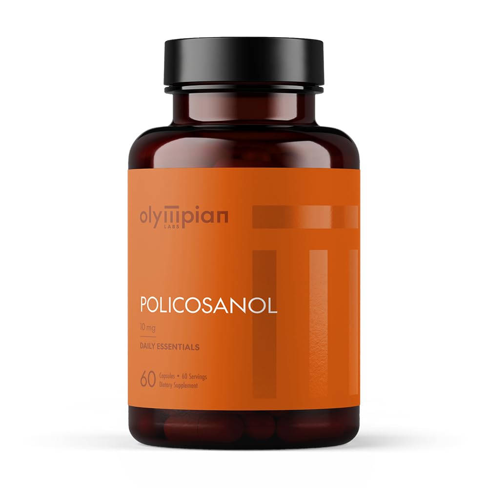 Olympian Labs Policosanol 10mg Vegetarian Capsules - 60 Count - image 3