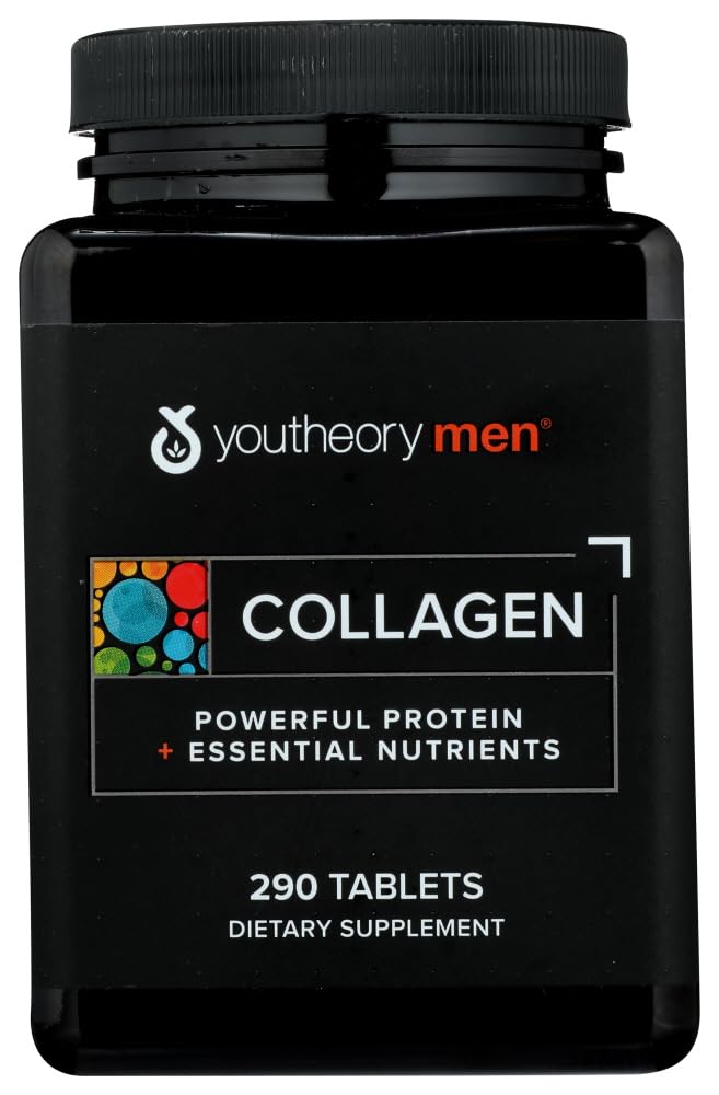 Youtheory Collagen for Men Dairy Free - 290 Tablets