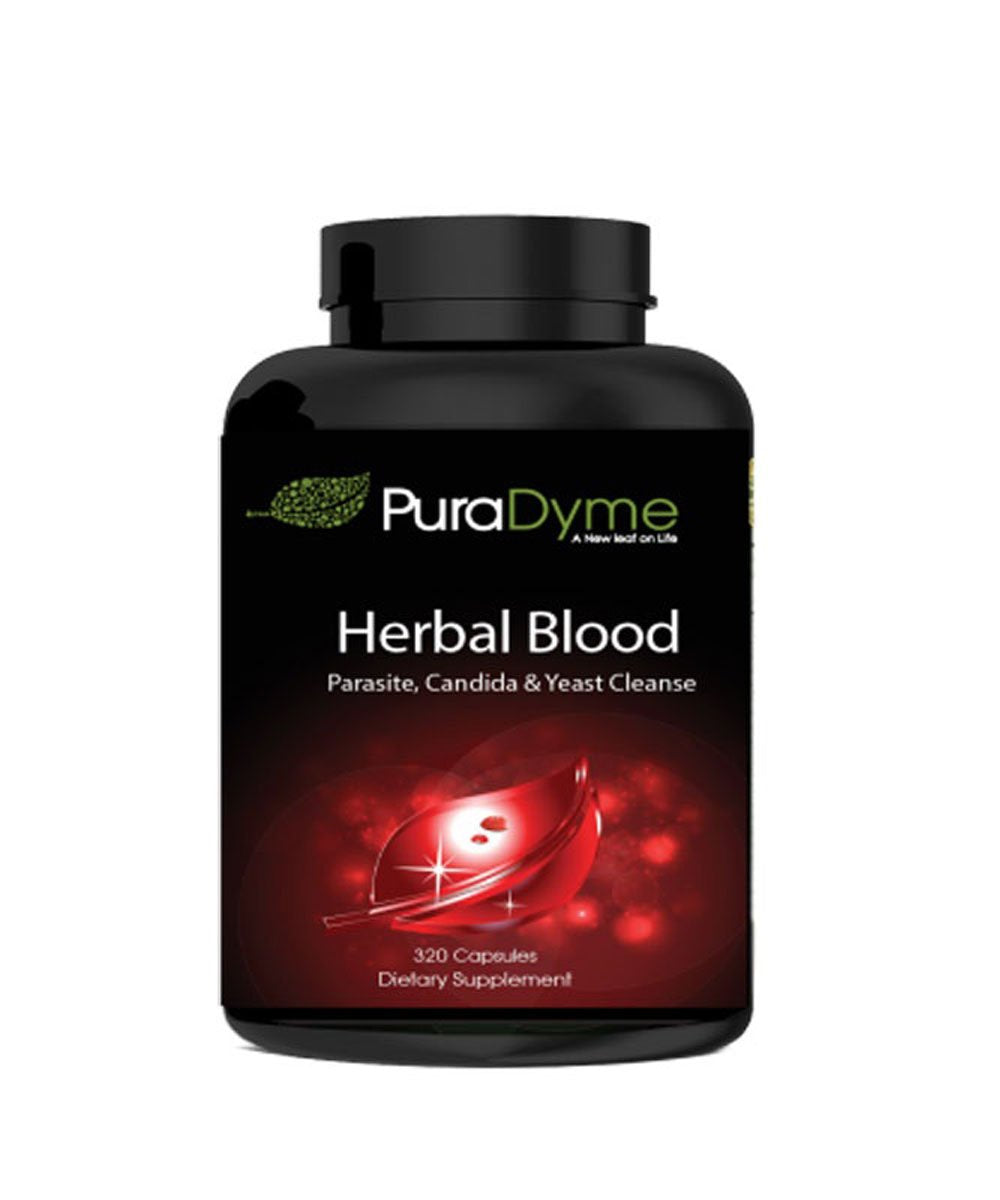 PuraDyme Herbal Blood Herbal Supplement - 320 Capsules