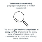 Legion Vitamin D3 K2 & K1 Supplement - 60 Gummies - image 4