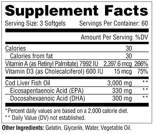 Metabolic Nutrition Fish 3000 Omega-3 Fish Oil - 180 Softgels - image 2