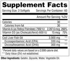Metabolic Nutrition Fish 3000 Omega-3 Fish Oil - 180 Softgels - image 2