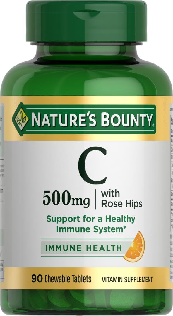 Nature's Bounty Vitamin C 500 mg Immune Support - 90 Tablets