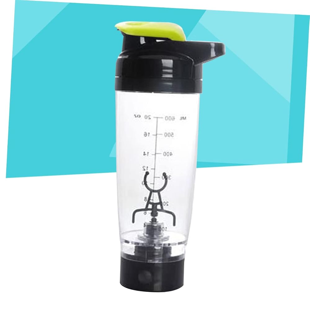 TIDTALEO Battery Operated Shaker Bottle Mixer 600ml - Green - image 4