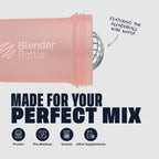 BlenderBottle Shaker Bottle with Pill Organizer and Storage