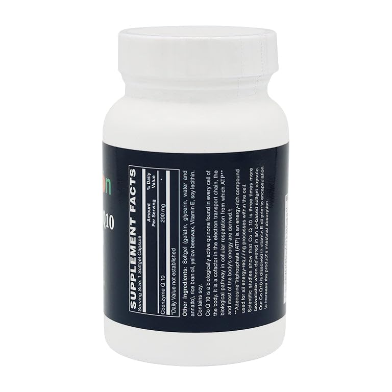 Netrition CoEnzyme Q10 200mg - 60 Softgels - image 3