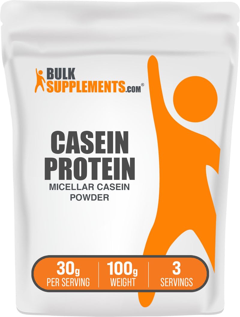 BulkSupplements Micellar Casein Protein Powder - 100g