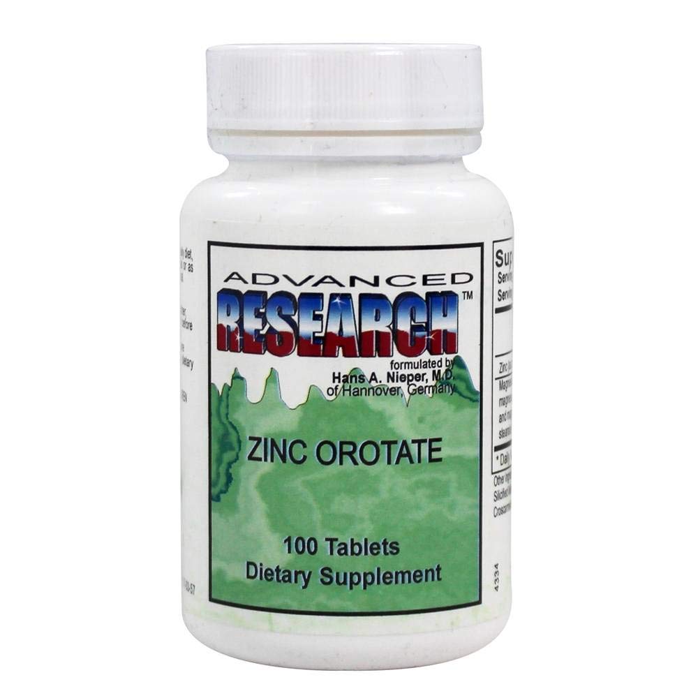 NCI Dr. Hans Nieper Zinc Orotate - 100 Tablets