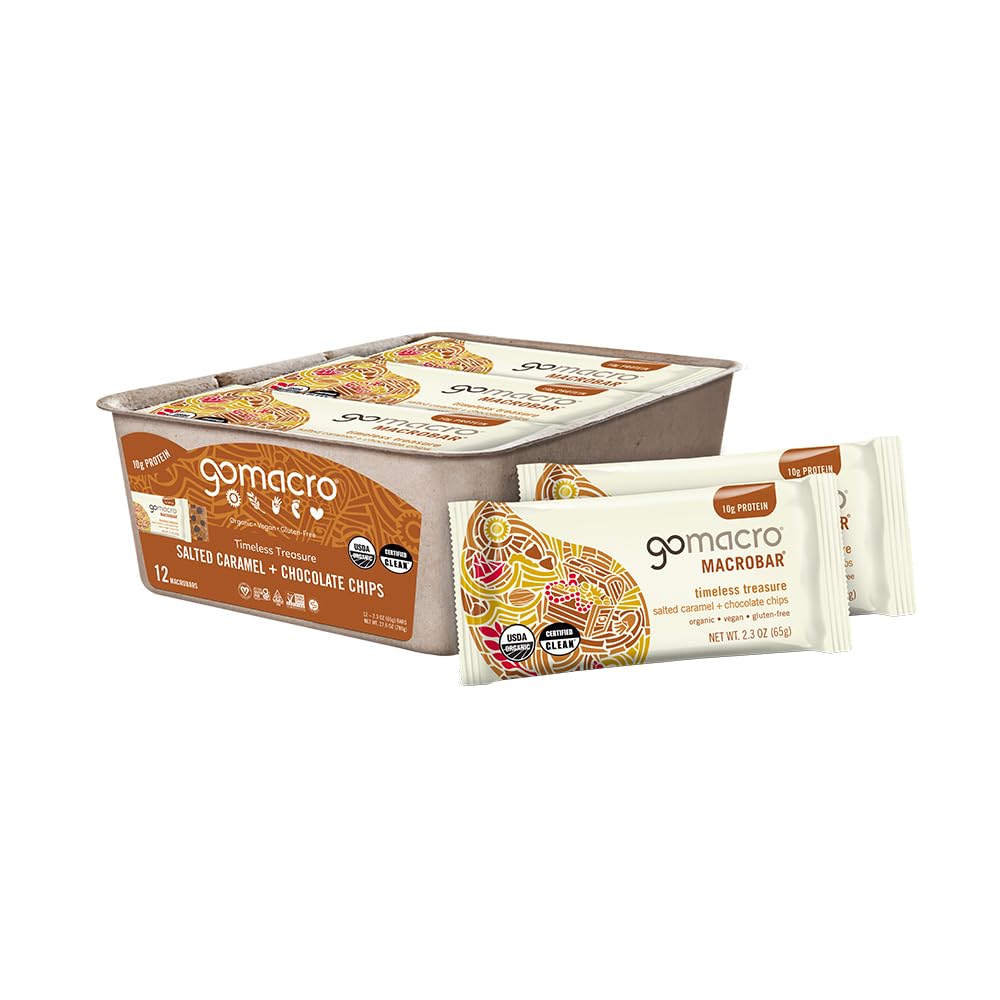 GoMacro MacroBar Organic Vegan Protein Bars