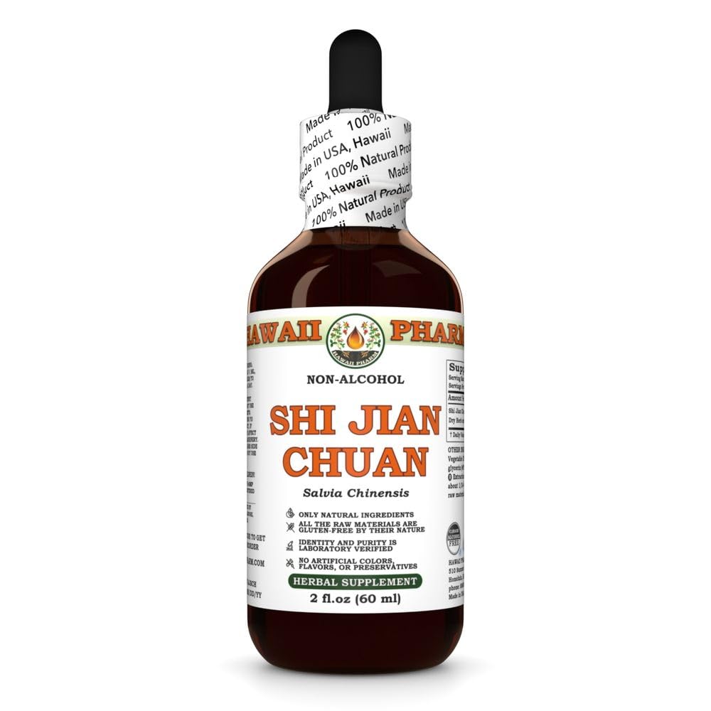 Hawaii Pharm Shi Jian Chuan (Salvia chinensis) Herb Alcohol-Free