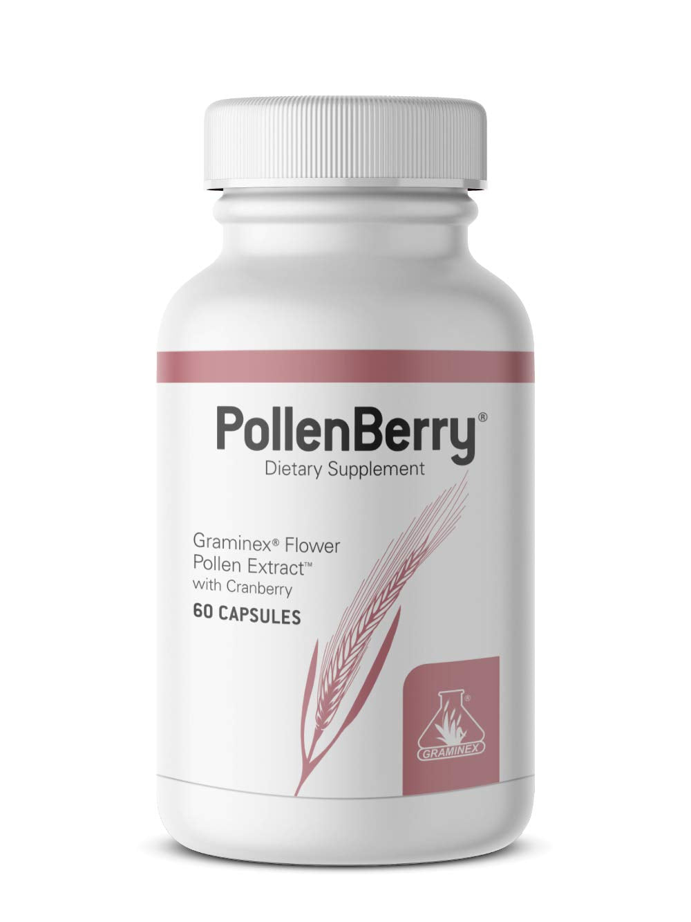 Graminex PollenBerry Cranberry Dietary Supplement - 60 Capsules