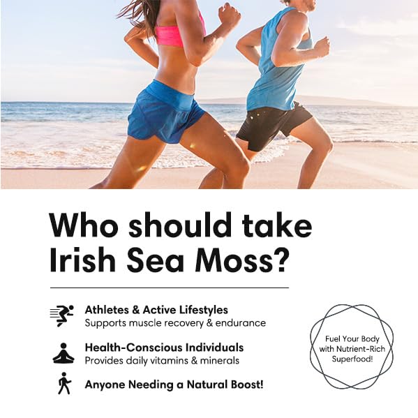 Sherpa Gold Organic Irish Sea Moss Capsules - 60 Capsules - image 6