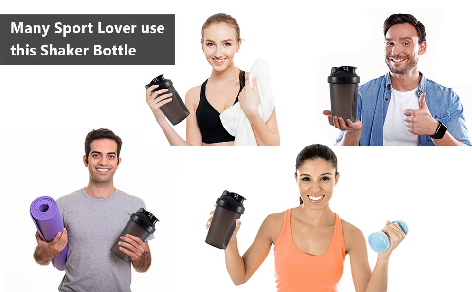 GAISHION Shaker Bottle Protein Shakes