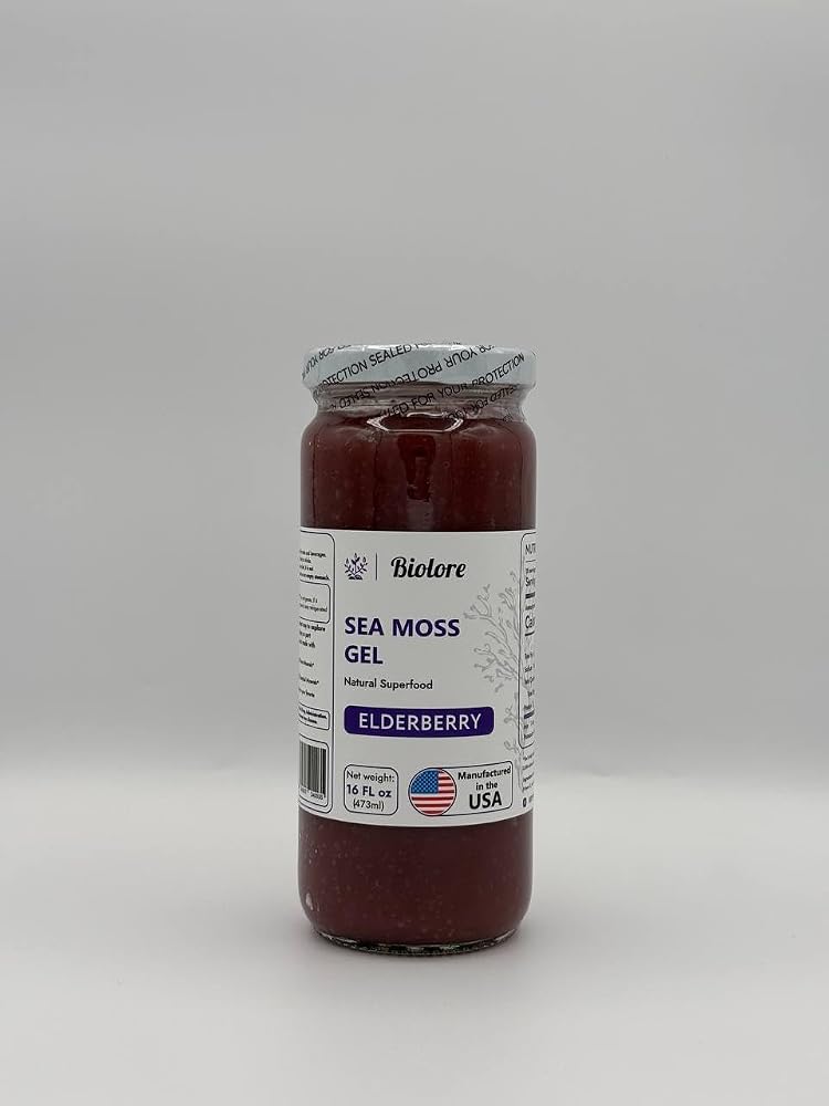 Biolore Elderberry Sea Moss Gel Wildcrafted - 16 Fl Oz - image 8