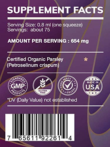 HerbEra Earth's Love - Parsley Leaf Alcohol-Free Herbal Extract