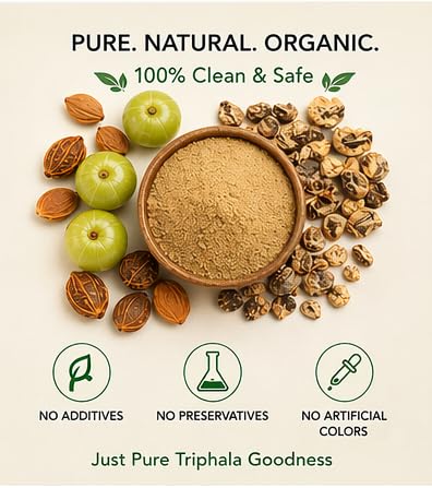 Leafy Organic Triphala Powder - 16 oz - image 5