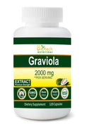 Biotech Nutritions Graviola Extract 2000 mg - 120 Vegetarian Capsules