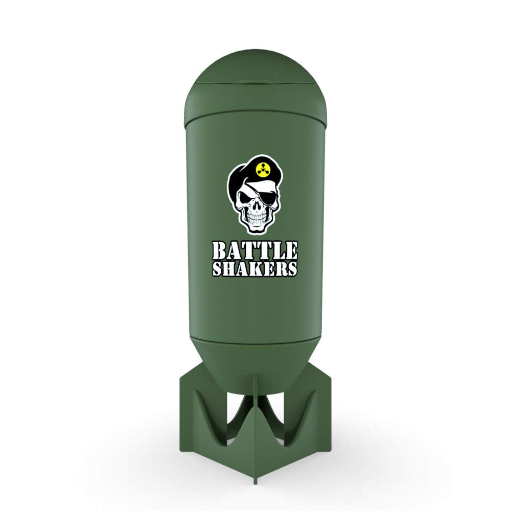Battle Shakers Bomb Military Themed Shaker Bottle - 20 Oz