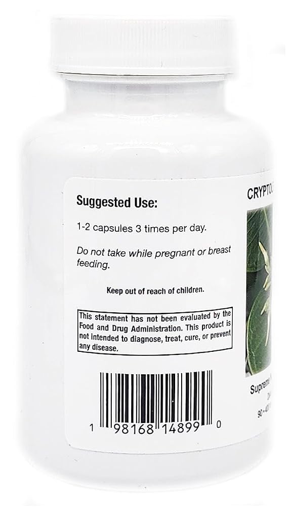 Supreme Nutrition Cryptolepis Supreme, 90 Pure Vegetarian Capsules