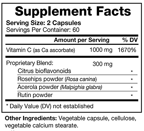 Bio-Design Bioflavonoid C Complex Immune Support - 120 Capsules - image 2