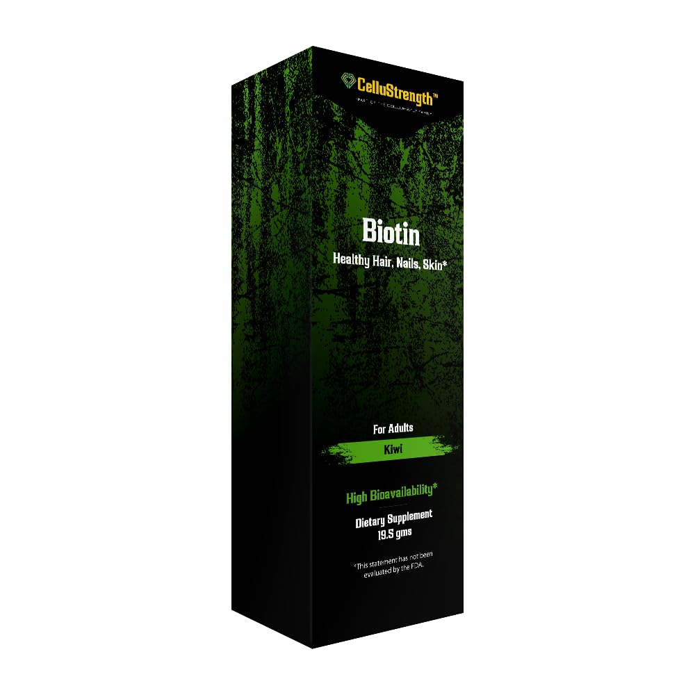 Celluheal CelluStrength Biotin Spray for Hair, Skin & Nails - 30 Servings - image 2