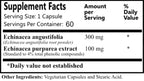 Daily Manufacturing Echinacea Root Powder & Extract - 60 Vegetarian Capsules - image 2
