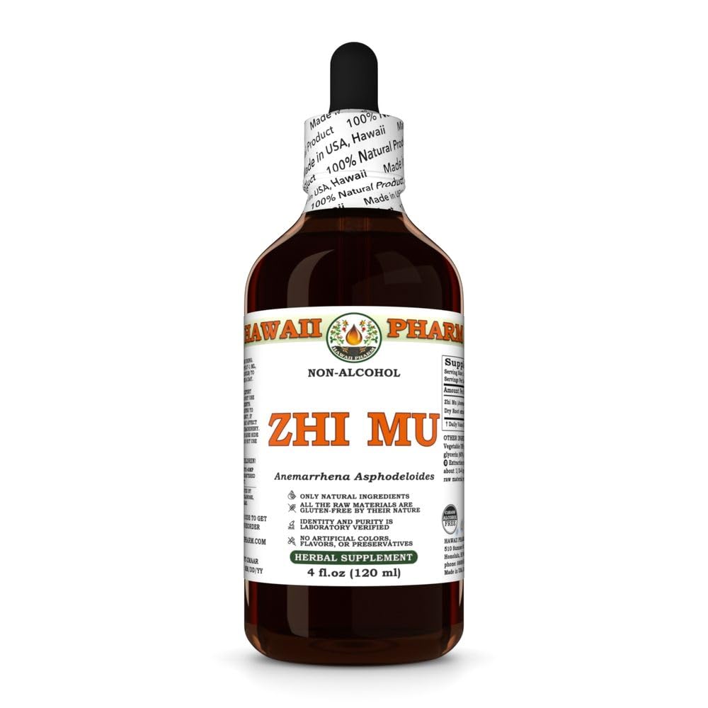 Hawaii Pharm Zhi Mu (Anemarrhena asphodeloides) Root Alcohol-Free - image 4