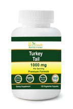 Biotech Nutritions Turkey Tail Mushroom 1000 mg - 120 Capsules