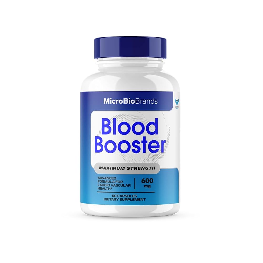 Vitamin Evo Microbio Blood Booster Natural Blood Flow Support - 60 Capsules