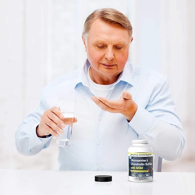 Healthy Joints System Glucosamine Chondroitin MSM - 240 Capsules - image 6