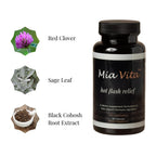 FEMMEPHARMA Mia Vita Bundle Vaginal Moisturizer & Hot Flashes Supplements - image 6