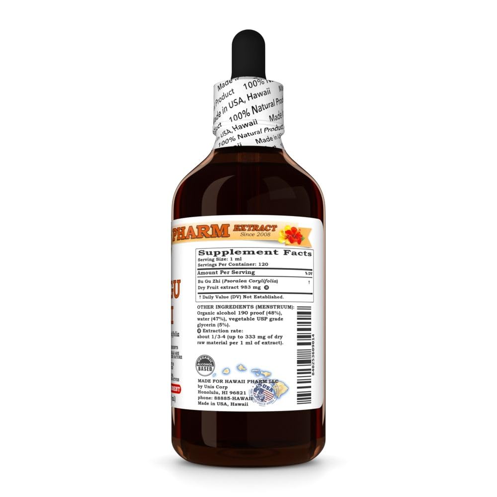 Hawaii Pharm Bu Gu Zhi (Psoralea corylifolia) Fruit Liquid Extract