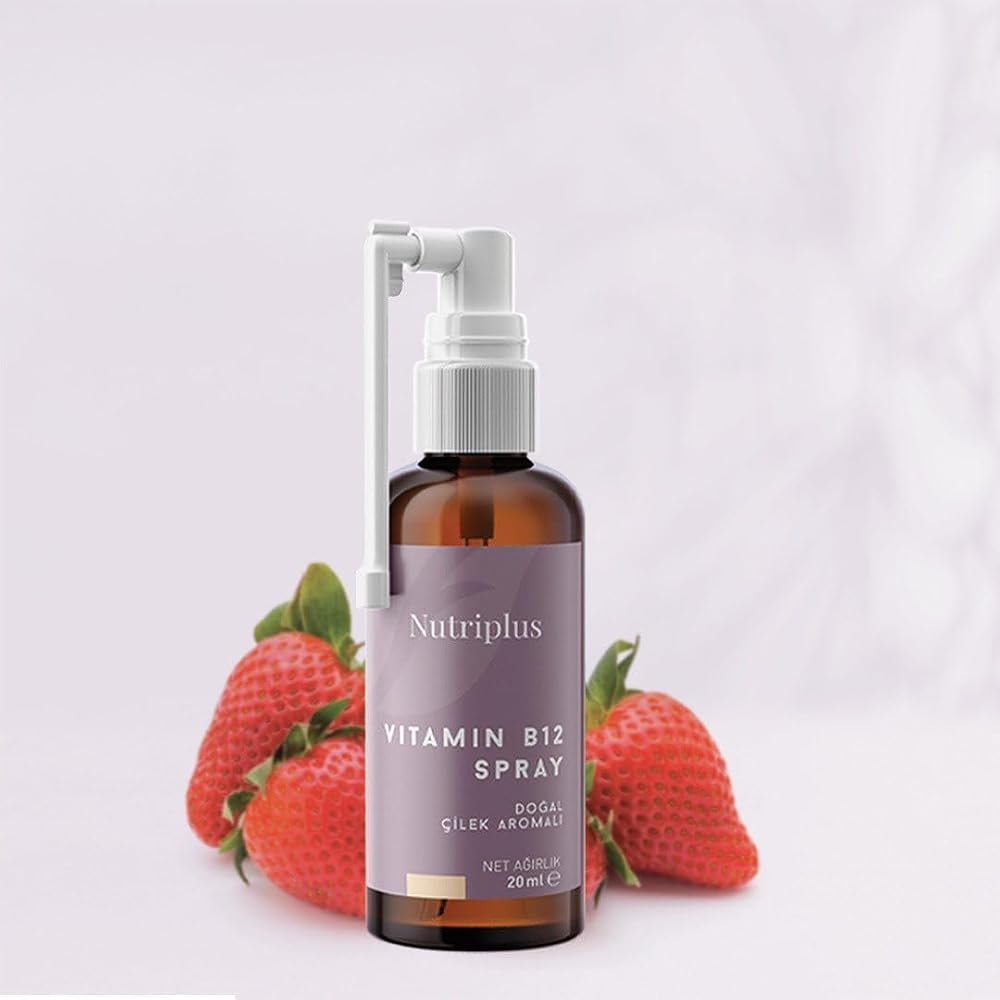 FARMASi Nutriplus Vitamin B12 Spray Strawberry Flavored - 0.67 fl oz - image 3