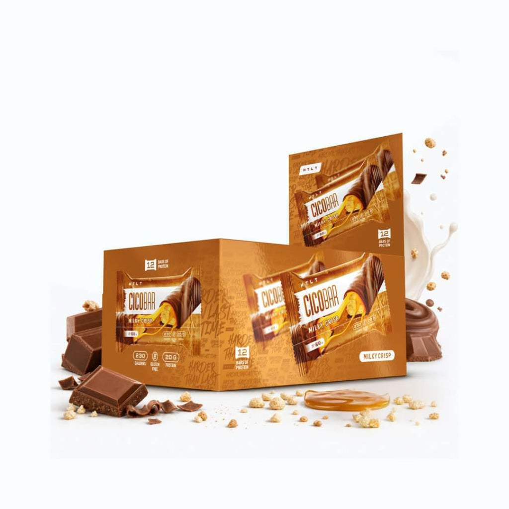 HTLT Supps CICO Protein Bar Milky Crisp - 12 Pack - image 6