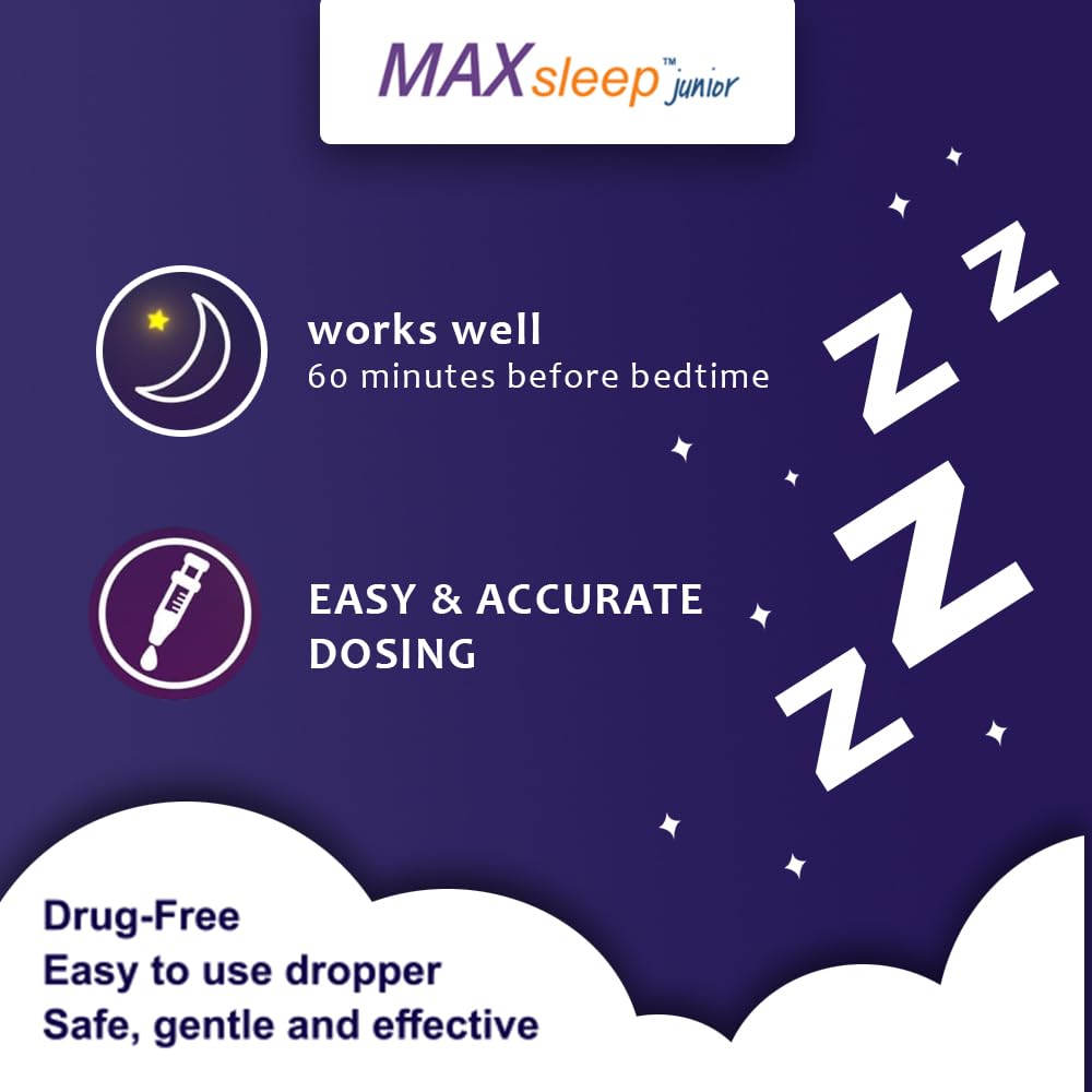 Akron Pharma MAX Sleep Junior Melatonin Sleep Drops for Kids - 1 Fl Oz - image 4