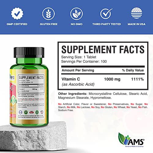 America Medic & Science Rapid-C 500mg Supplement - Vitamin C