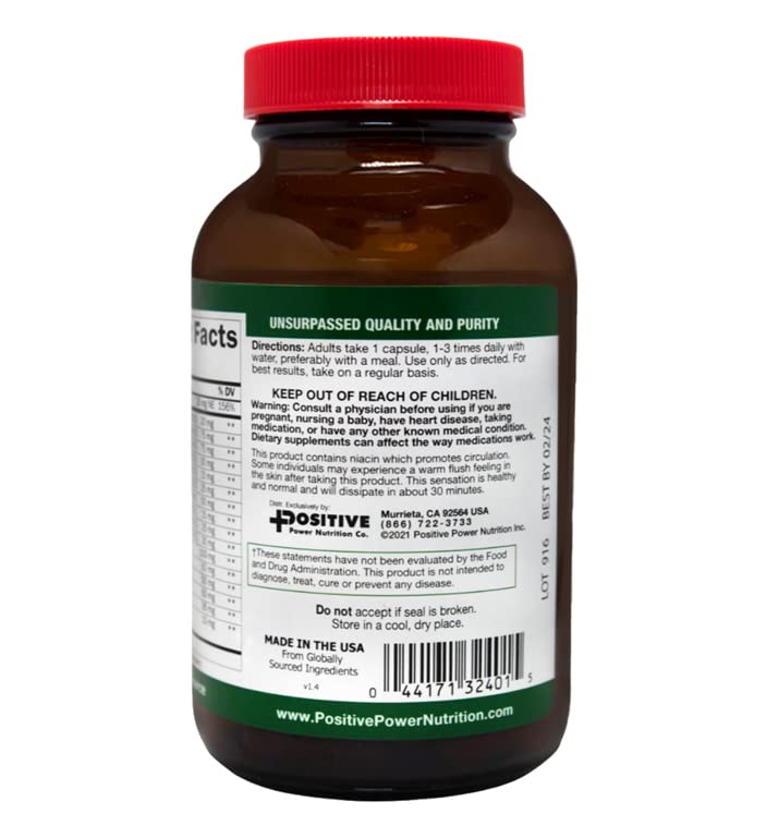 Positive Power Nutritionals Super Circulation - 90 Capsules - image 3