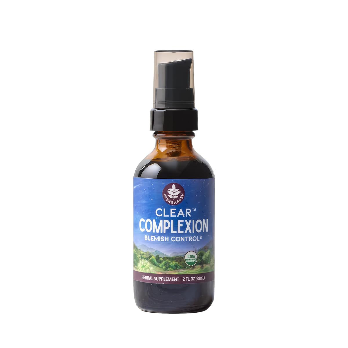 WishGarden Herbs Clear Complexion Hormonal Acne Tincture - 2 Fl Oz