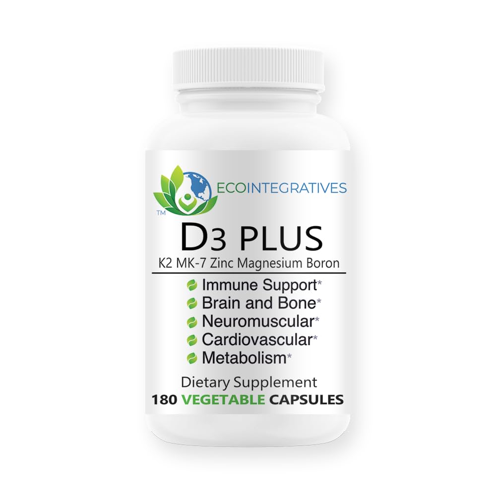EcoIntegratives D3 Plus Boron Vitamin K2 Magnesium Zinc