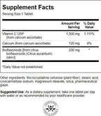 Swanson Buffered Vitamin C with Bioflavonoids 1,000 mg - 250 Tablets - image 2